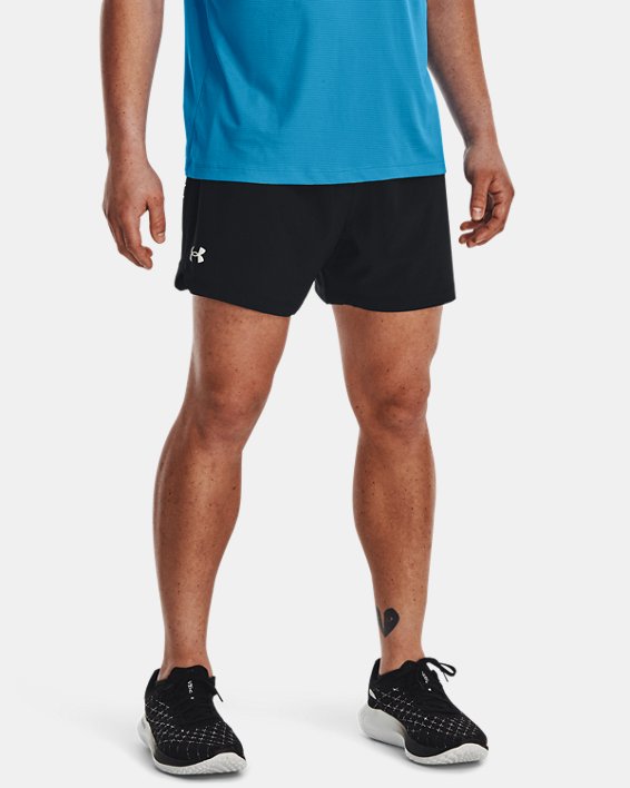 Men's UA Speedpocket 7'' Shorts, Black, pdpMainDesktop image number 0